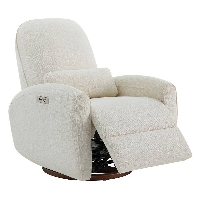 Power/ Manual Swivel Glider Recliner Chair Nursery Chair