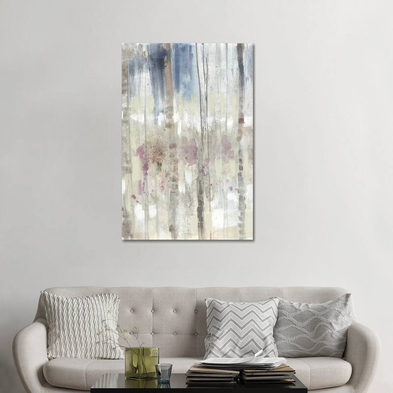 iCanvas "Subtle Birchline II" by Jennifer Goldberger Canvas Print - 48x32x1.5