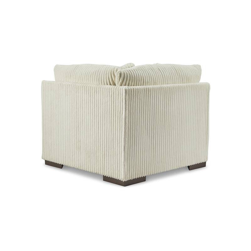 Signature Design by Ashley Lindyn White 4-Piece Sectional - 133" W x 92" D x 38" H