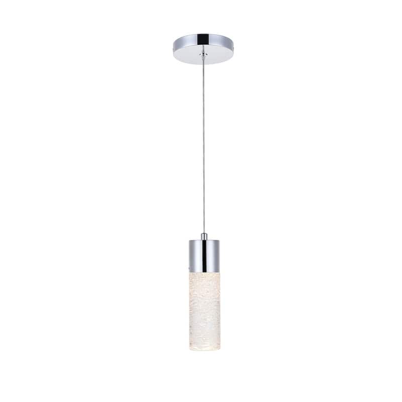 Constellation 1 light Chrome LED Pendant - Chrome