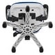 preview thumbnail 111 of 164, Nicholas Mid-Back Blue Mesh Multifunction Executive Swivel Ergonomic Office Chair with Adjustable Arms