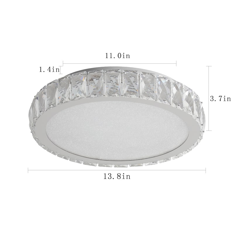 Modern Embedded Crystal Chandelier