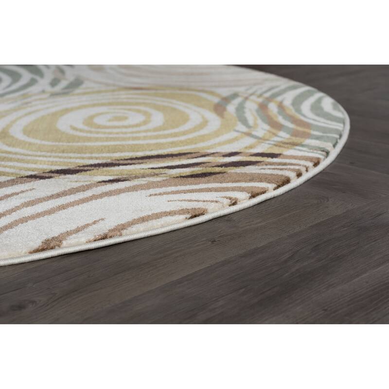 Decora Modern & Contemporary Floral Indoor Area Rug