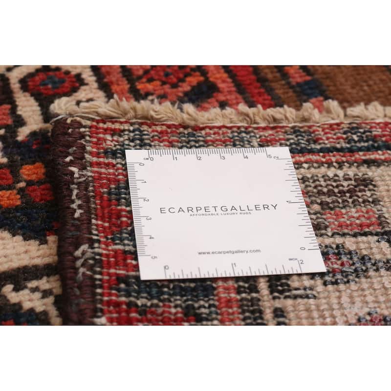 ECARPETGALLERY Hand-knotted Konya Anatolian Red Wool Rug - 3'7 x 11'2