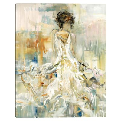 Romantic Vision I by Lisa Ridgers Canvas Art Print