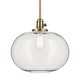 preview thumbnail 37 of 68, Kichler Lighting Avery 1-Light Pendant Light with Seeded Glass