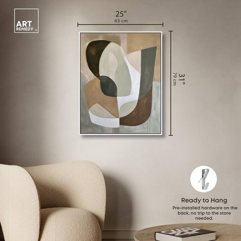 Soft Reverberations II Canvas by Art Remedy
