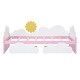 preview thumbnail 46 of 48, Twin Size Bed with Cute decoration,Platform Bed with 2 Drawers