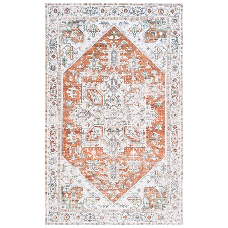 SAFAVIEH Arizona Selay Machine Washable Slip Resistant Vintage Oriental