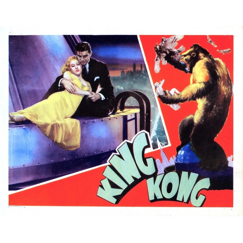 Shop King Kong Movie Poster Masterprint Overstock 24365938