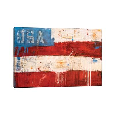 iCanvas "Rockin In The USA" by Erin Ashley Canvas Print
