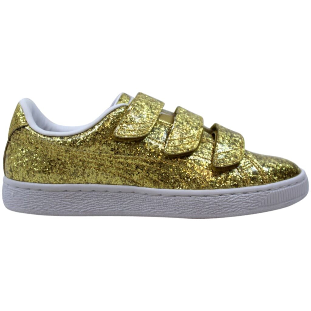 puma basket glitter