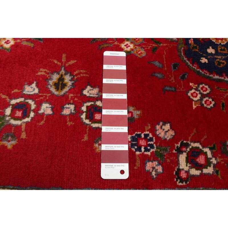 ECARPETGALLERY Hand-knotted Kayseri Vintage Red Wool Rug - 2'11 x 9'6