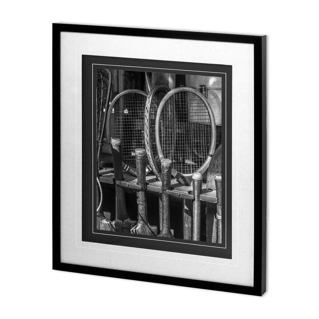 Vintage Sport - Tennis Framed Art Print