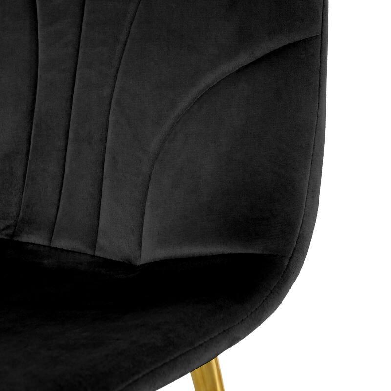 Modern simple light luxury dining chair set of 4