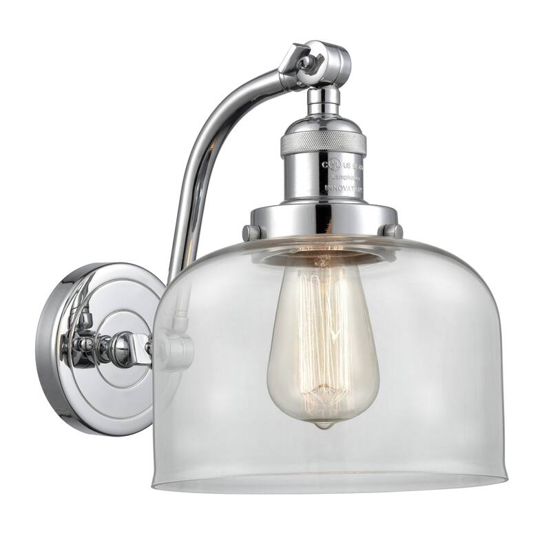 Innovations Lighting Large Bell Single Light 12" Tall Bathroom Sconce