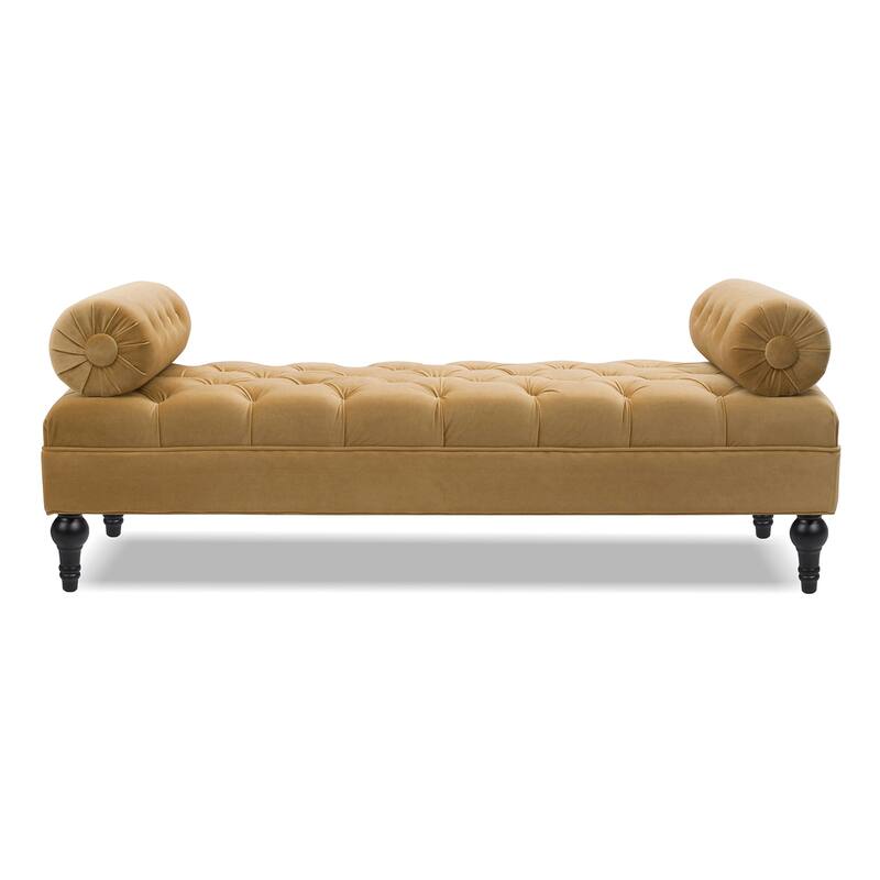 Lewis Bolster Arm Entryway Bench