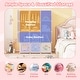 preview thumbnail 10 of 19, Costway 12-Cube Kids Wardrobe Baby Dresser Bedroom Armoire Clothes