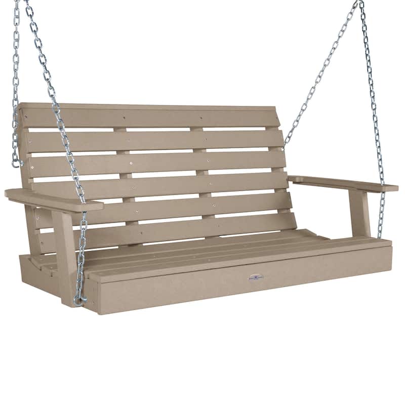 BAHIA VERDE OUTDOORS Riverside Porch Swing 4ft - Cabana Tan