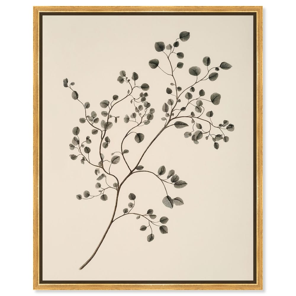 Bilberry Branch Canvas by Art Remedy