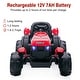preview thumbnail 7 of 23, Ride on Tractor with Detachable Trailer, 12V 7AH