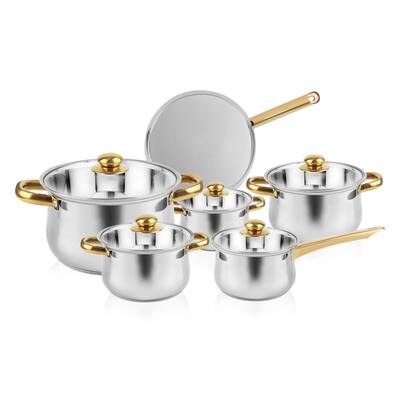 Cook 6-Piece Nonstick Ceramic Coating Cookware Set with lid,Including lid - 6 Pcs