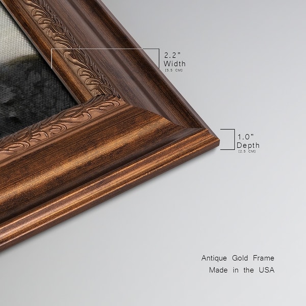 dimension image slide 5 of 9, Serene River Premium Framed Canvas- Ready to Hang