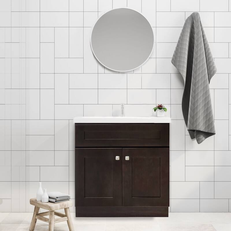 Design House 214809 Brookings 30" Single Free Standing Vanity Cabinet