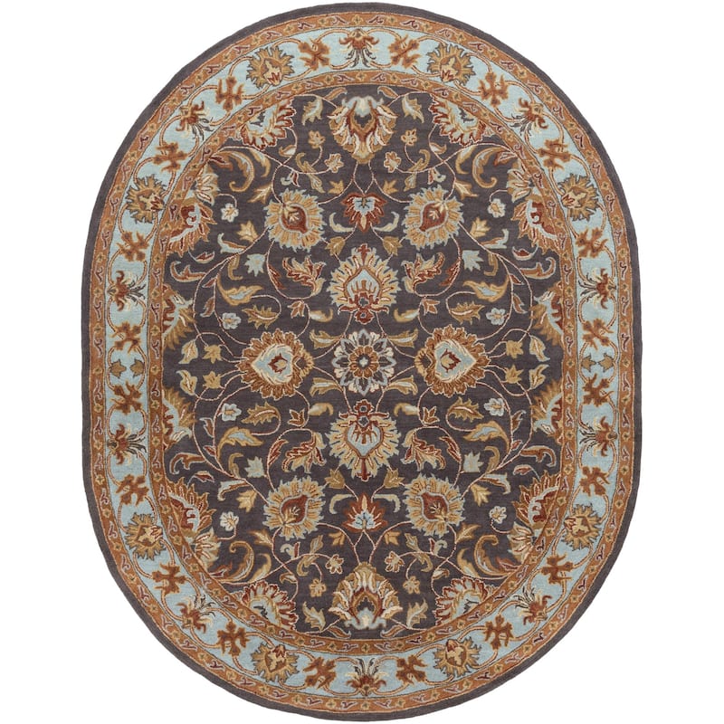 Livabliss Caesar Updated Traditional Border Area Rug.