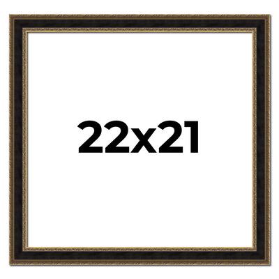 22x21 Frame Gold Antique Vintage Sold Wood Picture Frame | 1.75 Inch