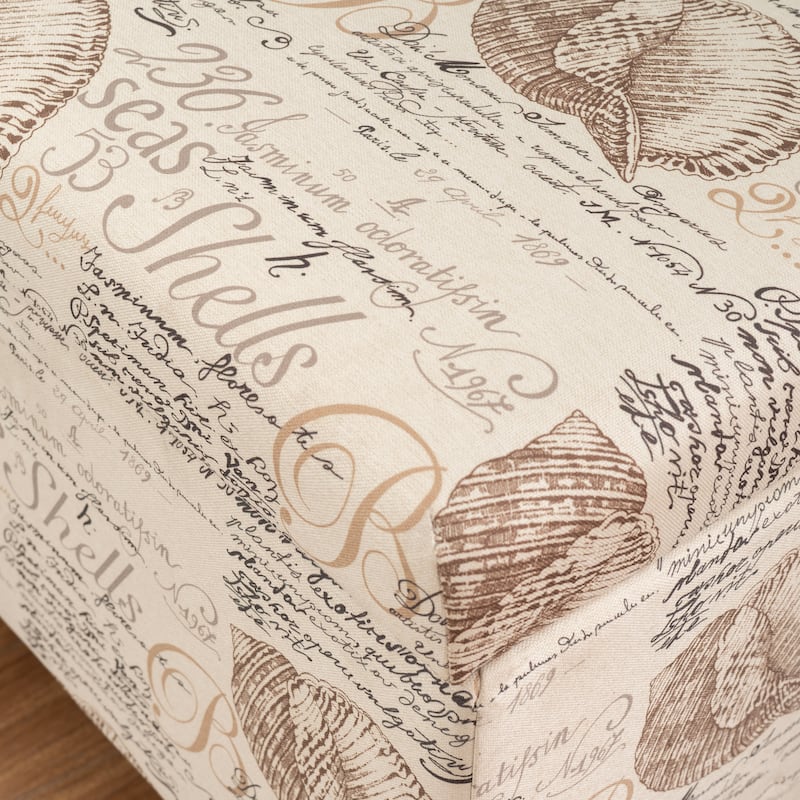 Copper Grove Clarkia Grey Tufted Flip-Top Ottoman with Shoe Storage