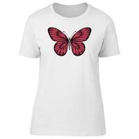 Shop Nature Girl Butterfly Drawing Women S Tee Image By