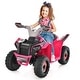 preview thumbnail 3 of 34, Gymax Kids Electric Ride On ATV Toy 6V Battery Powered Electric Pink