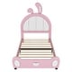 preview thumbnail 18 of 22, Upholstered Children's Platform Bed