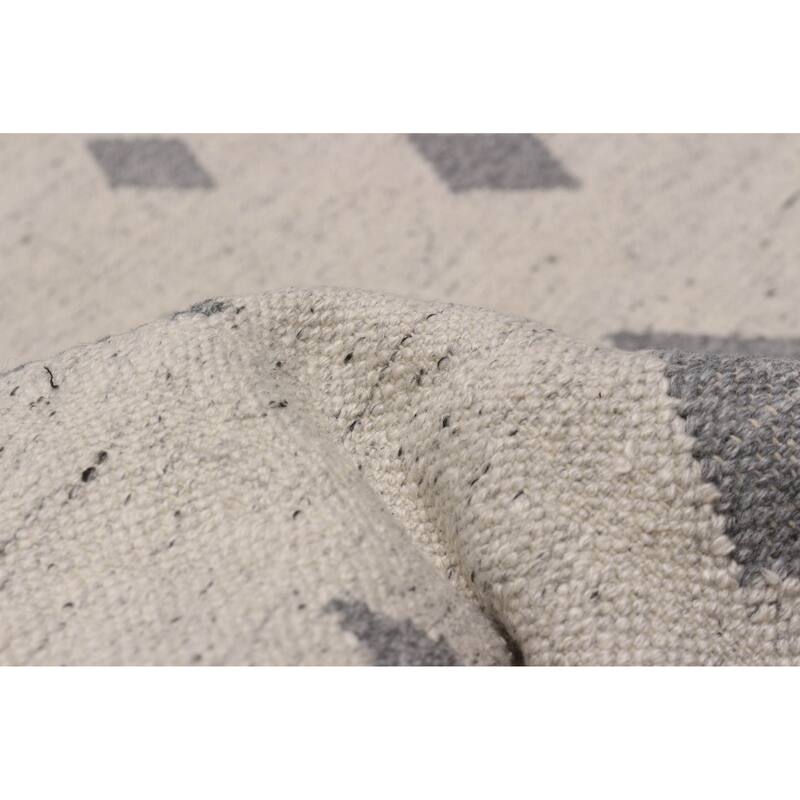 Ankara FW Grey Kilim 9'0" x 11'5" - 9'0 x 11'5