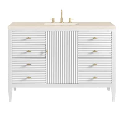 James Martin Vanities 485-V48-3EMR Myrrin 48" Single Basin Wood Vanity