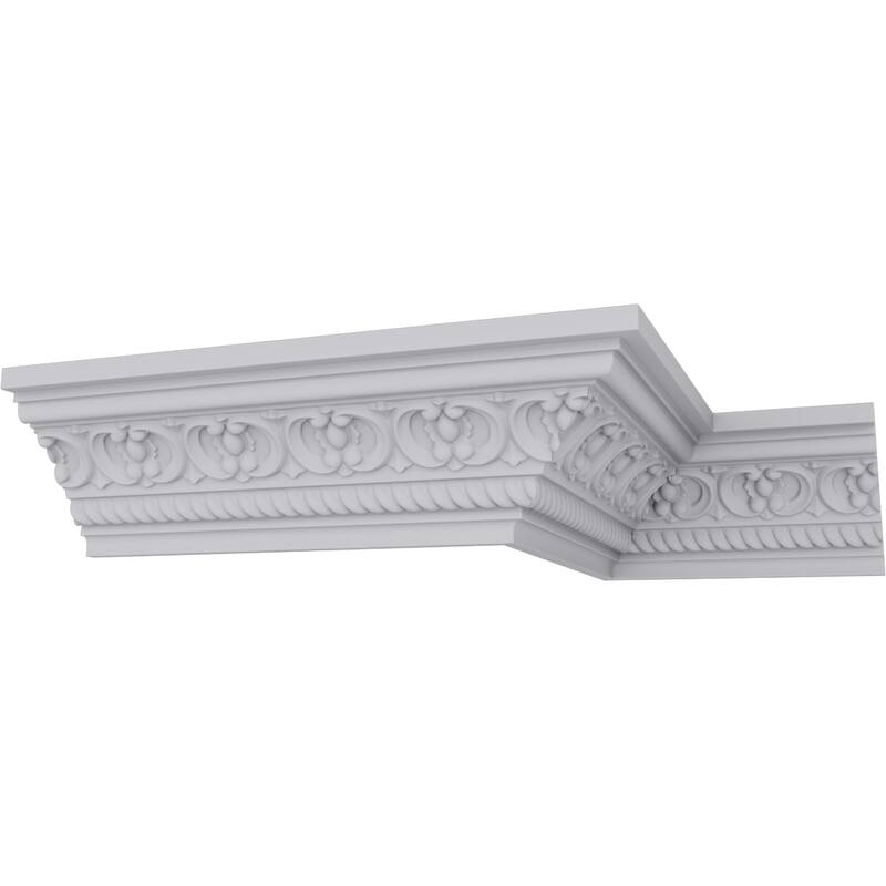Pearl Crown Moulding - 3 1/4"H x 3 1/8"P x 4 5/8"F x 94 1/2"L