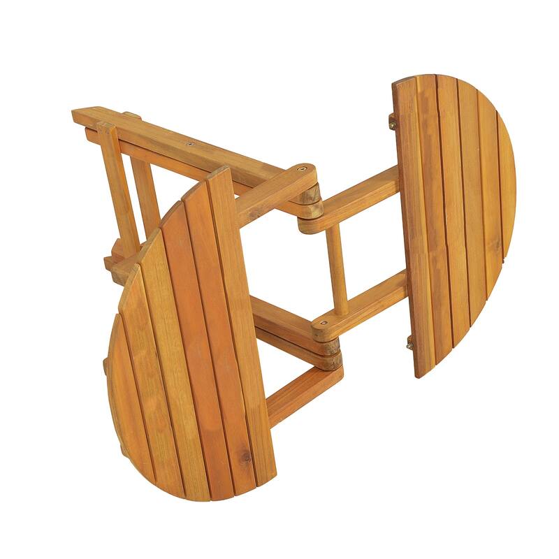 Christopher Knight Home Acacia Patio Foldable Side Table