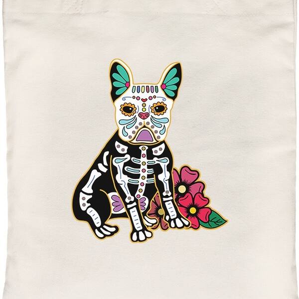 Shop Frenchie Day Of Dead Funny Halloween Costume Cute Natural