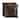Paseo Road by HiEnd Accents Brown Faux Leather Reversible Euro Sham, 27"x27"