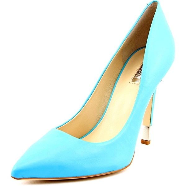 guess blue heels