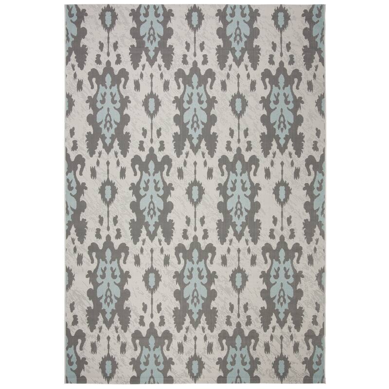 SAFAVIEH Courtyard Louann Indoor/ Outdoor Waterproof Patio Backyard Rug