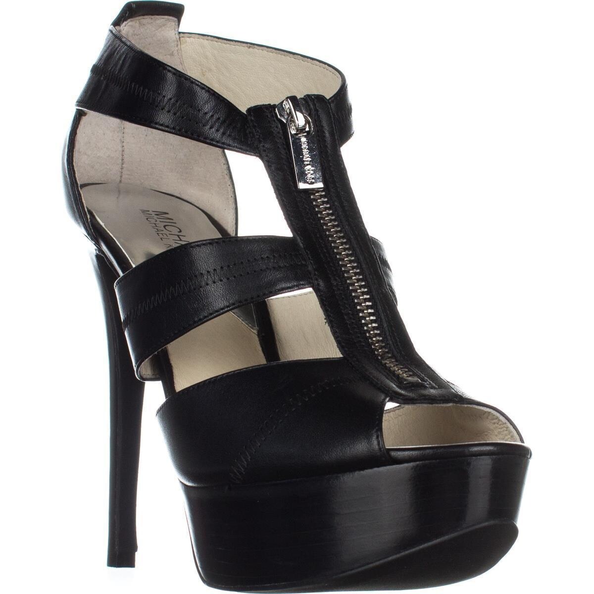 michael kors berkley sandals black