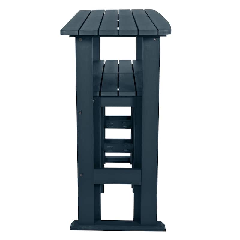 Lehigh 3-piece Outdoor Balcony Set - Bar-height