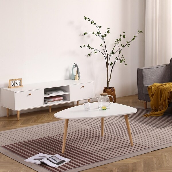 Egg Shape Coffee Table - On Sale - Bed Bath & Beyond - 41904340