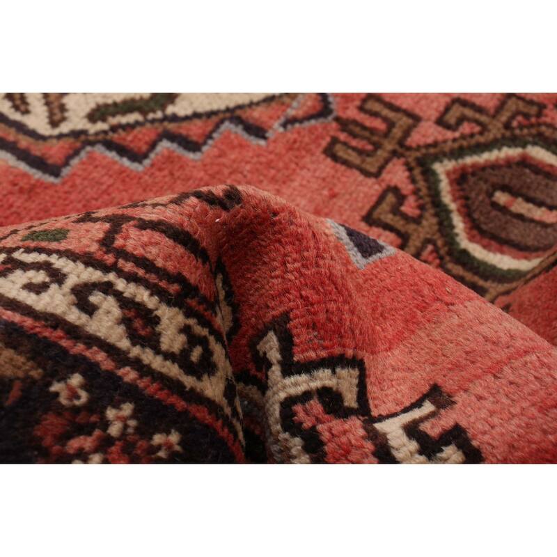 ECARPETGALLERY Hand-knotted Andelz Copper Wool Rug - 3'2 x 9'9