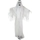preview thumbnail 1 of 11, Haunted Hill Farm Life Size Animatronic Reaper, Indoor/Outdoor Halloween Decoration, Flashing White Eyes, Poseable, Battery