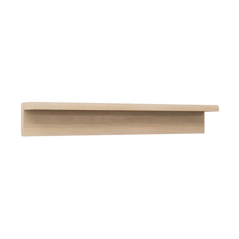 WM205 1-1/8-in D x 1-1/8-in W x 96-in L Americraft Solid Hardwood Stain Grade Corner Guard Moulding