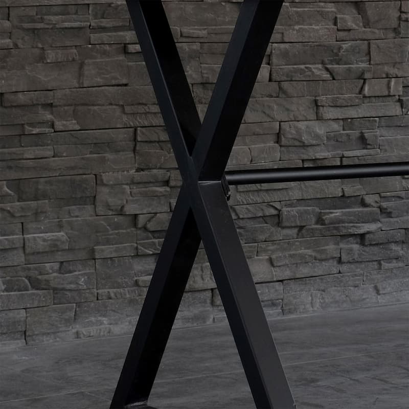 47" Farmhouse Solid Wood Small Rectangular Dining Table for Kitchen Dining Room - 47" L x 23.5" W x 29" H