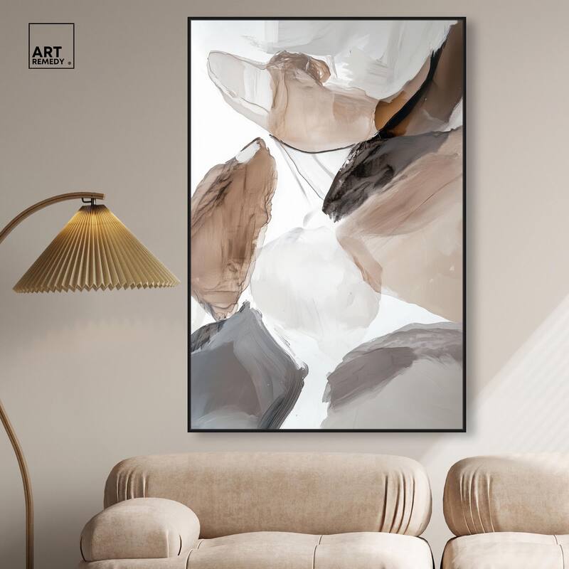 Sedimentary Hues I Canvas by Art Remedy